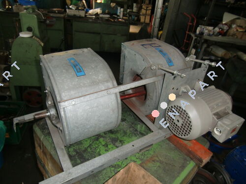 11620000  Double fan with motor,pulleys and belts