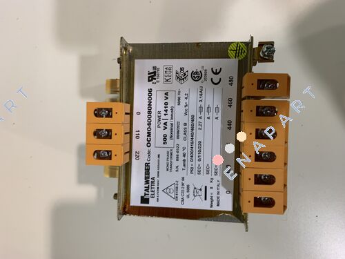 OCM040080N006 SINGLE PHASE CONTROL TRASFORMER