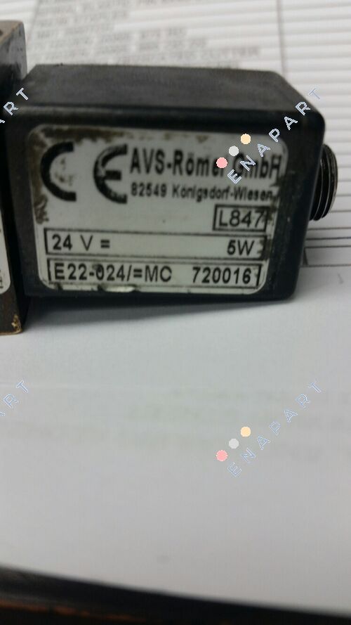 70001138 - E22-024/= -M0 Solenoid coil IP00 Bobina magnetica