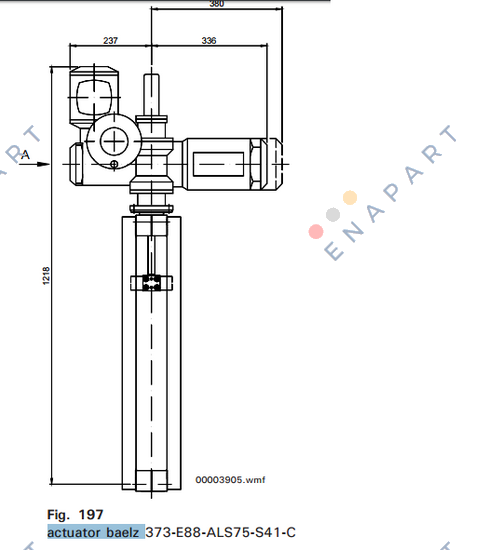 375-E41-151 ATTUATORE