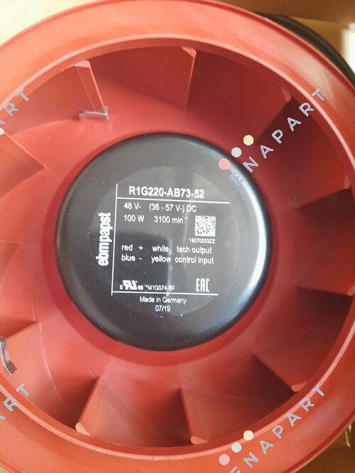 R1G220-AB73-52 all'indietro ventilatore radiale