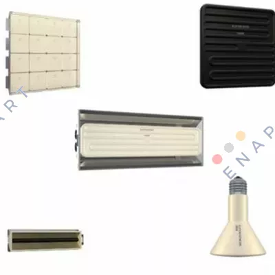 1070793001 - FSF 650 W 230 V Riscaldatore a pannello a infrarossi in ceramica a basso profilo