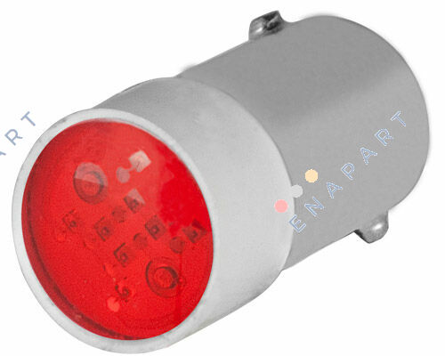 010BA9SLR240 Lampada led multi-chip rossa