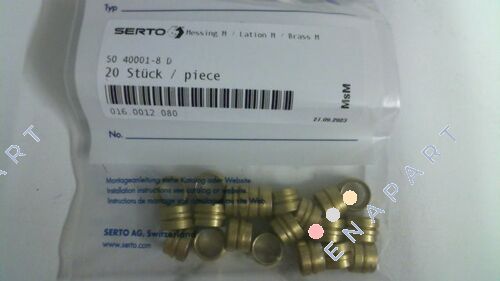 016.0012.080 / SO 40001-8 D Anello di compressione