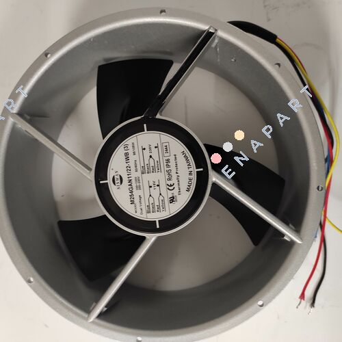 M254GAN11/22-1WB(3) AC Fan metallo