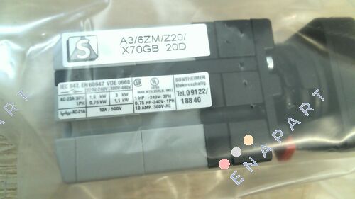 A3/6ZM/Z20/X70GB interruttore di spegnimento