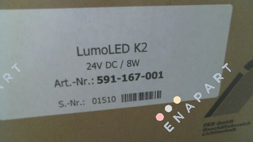 591-167-001 LumoLED K2 7,2 W 24 VDC