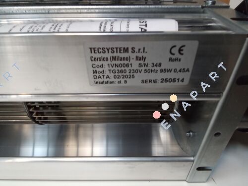 TG360 230V 50HZ+CAVO L=400MM VENTILATORE