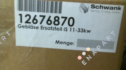 12676870 Pezzo di ricambio per ventilatore