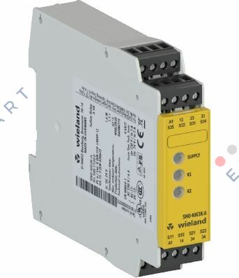 (R1.188.0990.0) SNO4063K-A AC/DC 24V (A) DISPOSITIVO PER IL MONITORAGGIO DEI CIRCUITI RELATIVI ALLA SICUREZZA