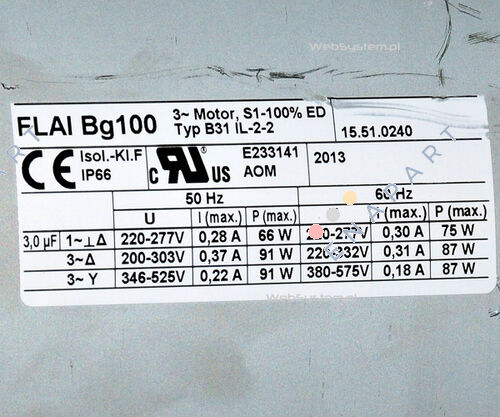 15.51.0240 ventilatore